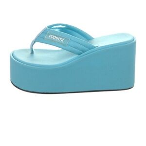 Coperni Women's Aqua Wedge Sandals (41)